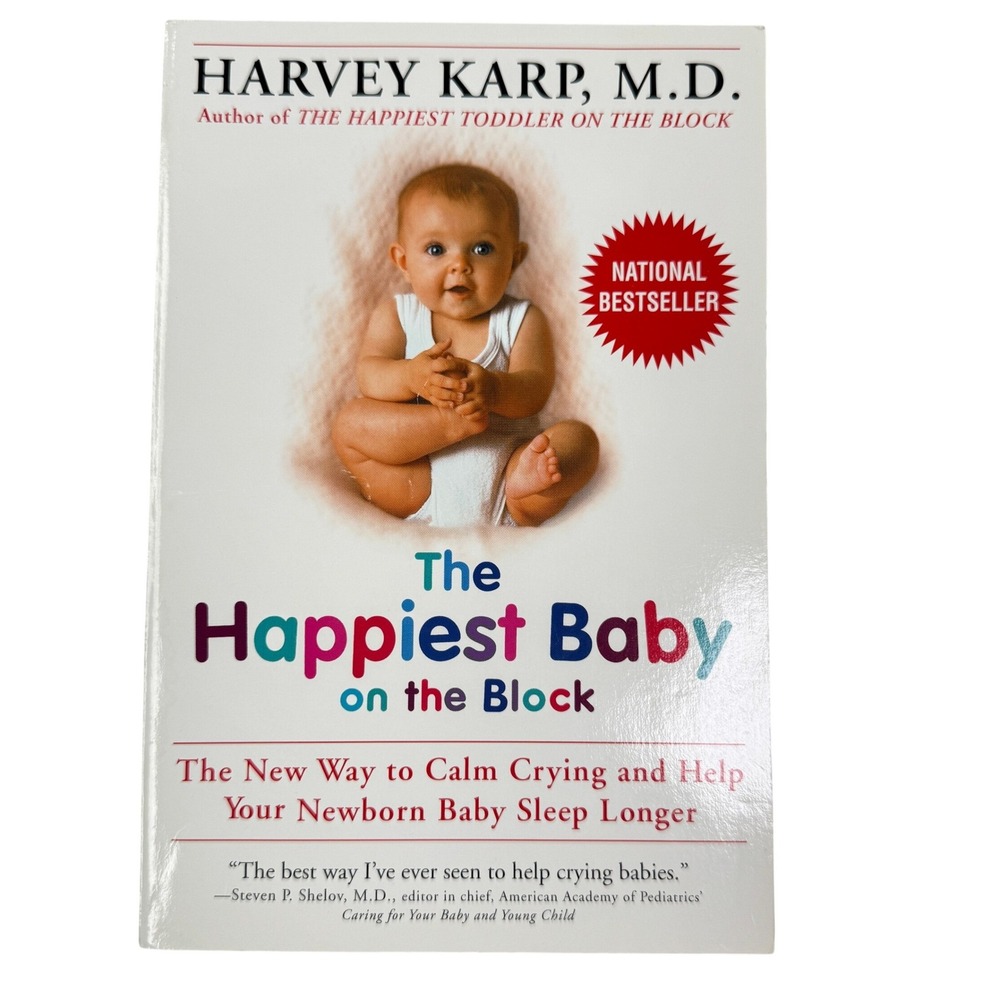 The‎ Happiest Baby on the Block Harvey Karp Newborn Sleep Calming Parenting Book